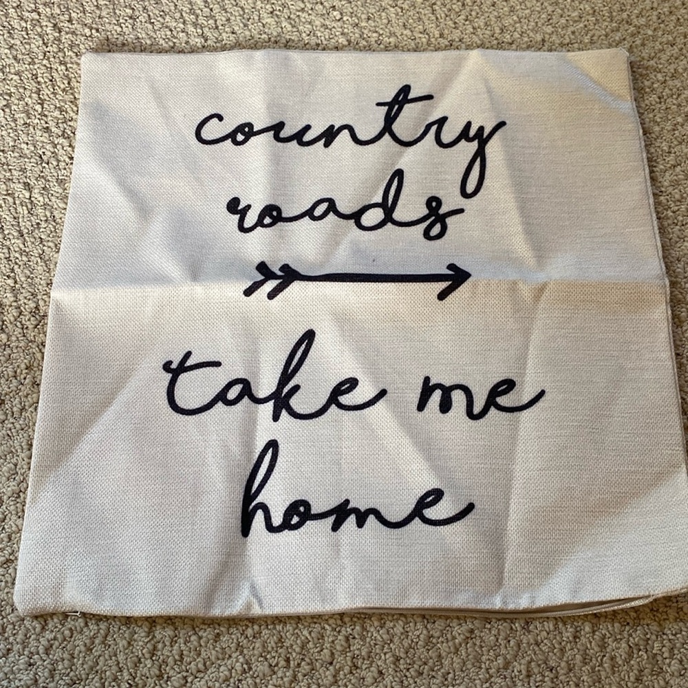 Pillow cover!